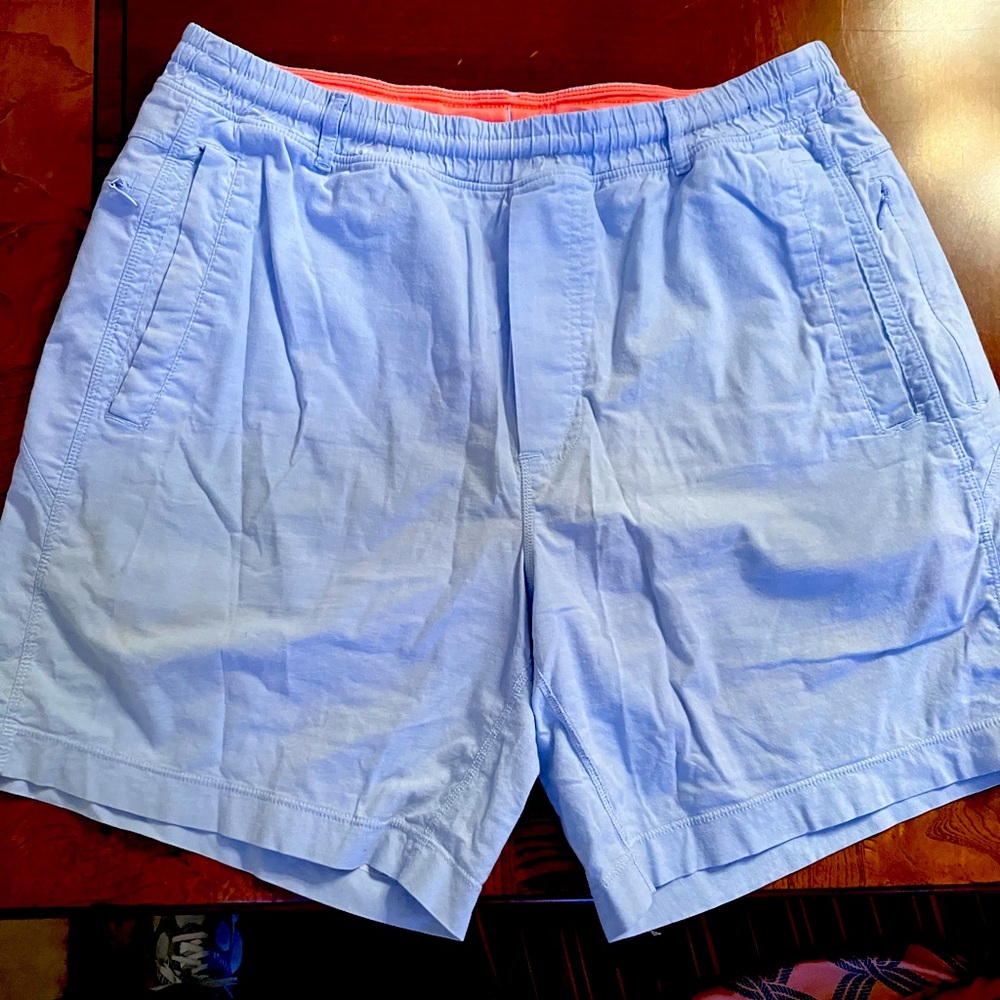 Men’s Blue Casual Shorts 
Size : L